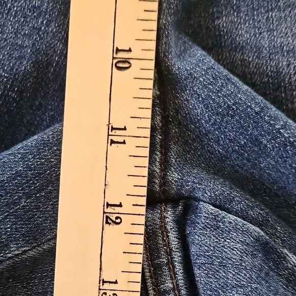 Judy Blue High Rise/Wide Leg Capris w/ Braid Design  18 W - Picture 10 of 12